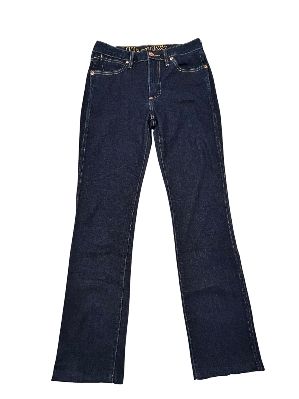 Wrangler Women's Navy Bootcut Denim Jeans